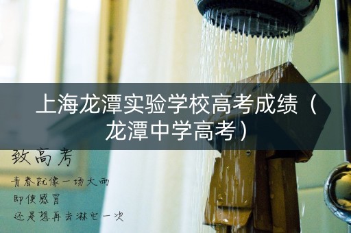上海龙潭实验学校高考成绩（龙潭中学高考）