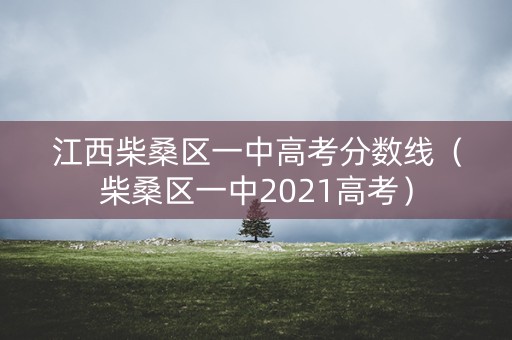 江西柴桑区一中高考分数线（柴桑区一中2021高考）
