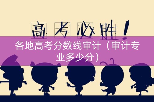 各地高考分数线审计（审计专业多少分）