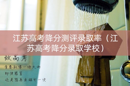 江苏高考降分测评录取率（江苏高考降分录取学校）