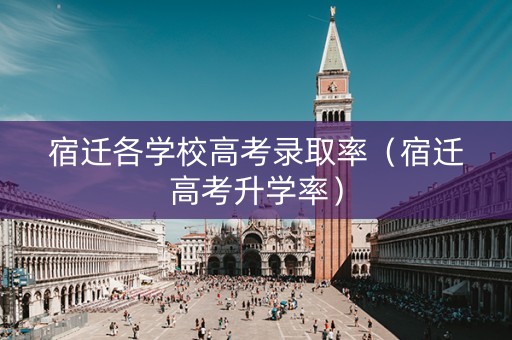 宿迁各学校高考录取率（宿迁高考升学率）