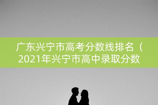 广东兴宁市高考分数线排名（2021年兴宁市高中录取分数线）