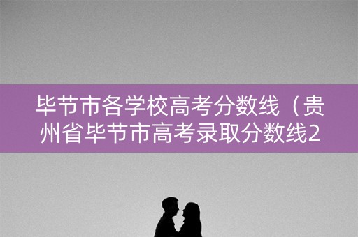 毕节市各学校高考分数线(贵州省毕节市高考录取分数线2021) 毕节市各学校高考分数线(贵州省毕节市高考录取分数线2021)