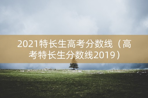 2021特长生高考分数线(高考特长生分数线2019) 2021特长生高考分数线(高考特长生分数线2019)