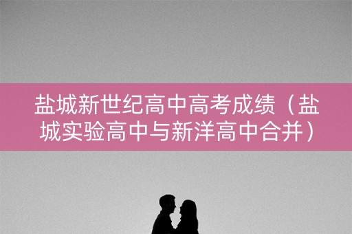 盐城新世纪高中高考成绩（盐城实验高中与新洋高中合并）