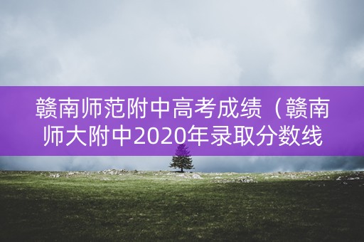 赣南师范附中高考成绩(赣南师大附中2020年录取分数线) 赣南师范附中高考成绩(赣南师大附中2020年录取分数线)