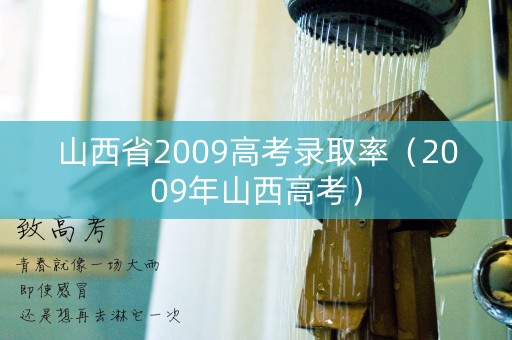 山西省2009高考录取率(2009年山西高考) 山西省2009高考录取率(2009年山西高考)