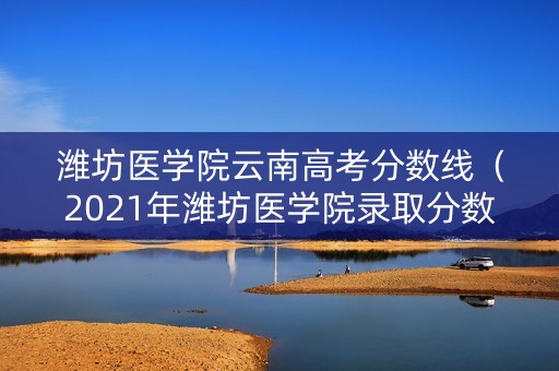 潍坊医学院云南高考分数线(2021年潍坊医学院录取分数) 潍坊医学院云南高考分数线(2021年潍坊医学院录取分数)