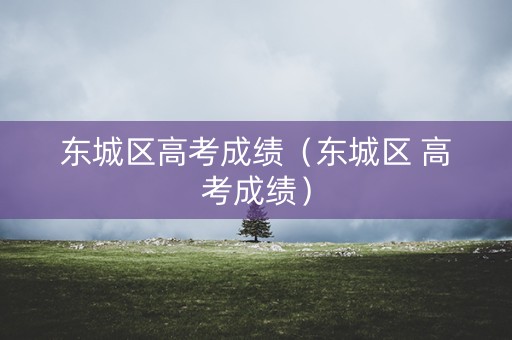 东城区高考成绩(东城区 高考成绩) 东城区高考成绩(东城区 高考成绩)