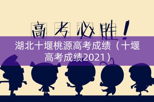湖北十堰桃源高考成绩（十堰高考成绩2021）