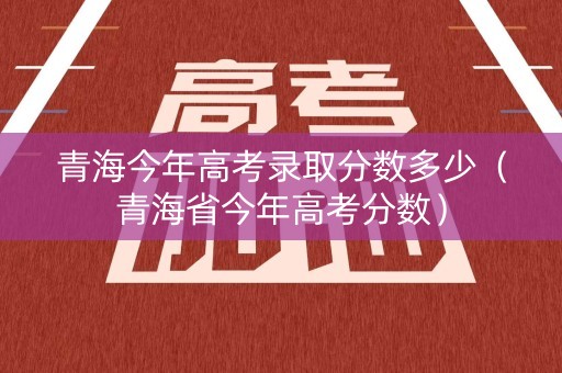青海今年高考录取分数多少（青海省今年高考分数）