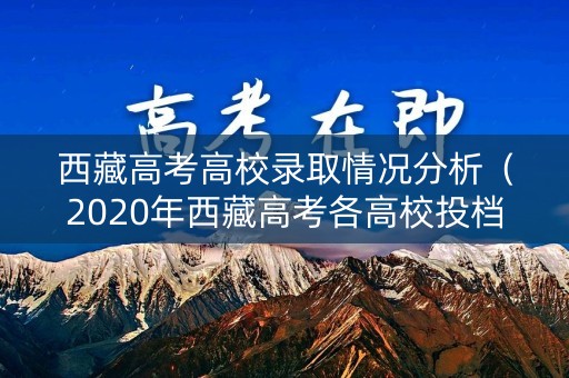 西藏高考高校录取情况分析（2020年西藏高考各高校投档线）