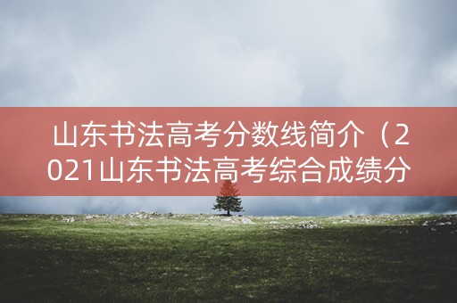 山东书法高考分数线简介(2021山东书法高考综合成绩分数) 山东书法高考分数线简介(2021山东书法高考综合成绩分数)