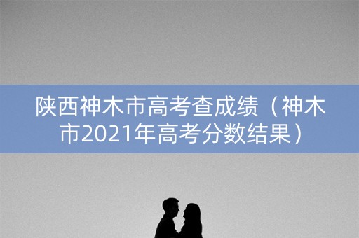 陕西神木市高考查成绩（神木市2021年高考分数结果）