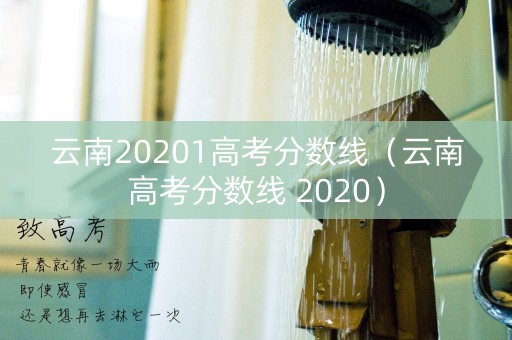 云南20201高考分数线（云南高考分数线 2020）