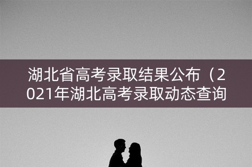 湖北省高考录取结果公布（2021年湖北高考录取动态查询）