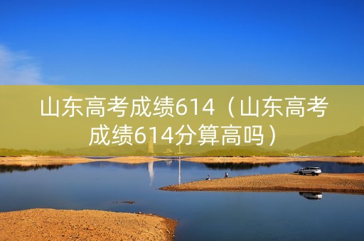 山东高考成绩614（山东高考成绩614分算高吗）
