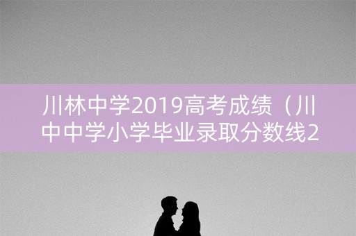 川林中学2019高考成绩（川中中学小学毕业录取分数线2019）