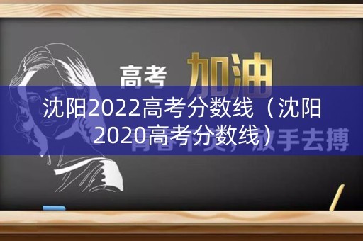 沈阳2022高考分数线（沈阳2020高考分数线）