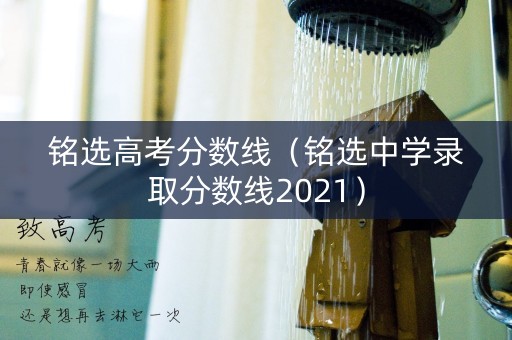 铭选高考分数线（铭选中学录取分数线2021）