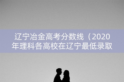辽宁冶金高考分数线（2020年理科各高校在辽宁最低录取分数线）