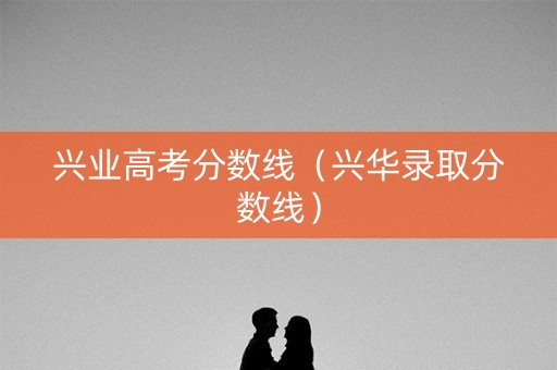 兴业高考分数线（兴华录取分数线）