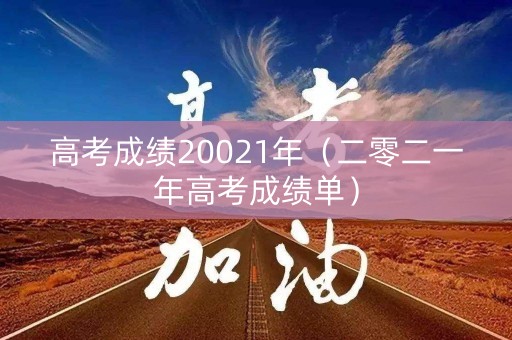 高考成绩20021年（二零二一年高考成绩单）