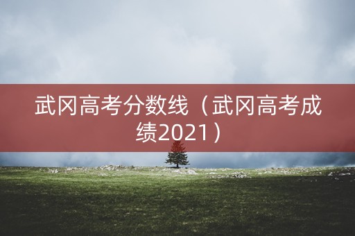 武冈高考分数线(武冈高考成绩2021) 武冈高考分数线(武冈高考成绩2021)
