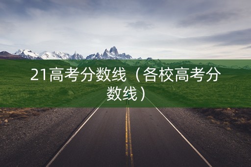 21高考分数线（各校高考分数线）