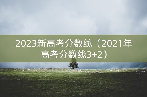 2023新高考分数线(2021年高考分数线3+2) 2023新高考分数线(2021年高考分数线3+2)