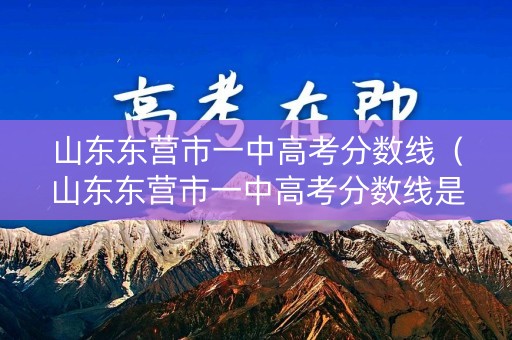 山东东营市一中高考分数线(山东东营市一中高考分数线是多少) 山东东营市一中高考分数线(山东东营市一中高考分数线是多少)