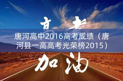 唐河高中2016高考成绩(唐河县一高高考光荣榜2015) 唐河高中2016高考成绩(唐河县一高高考光荣榜2015)