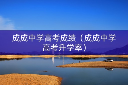 成成中学高考成绩（成成中学高考升学率）