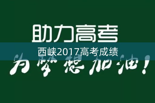 西峡2017高考成绩 西峡2017高考成绩