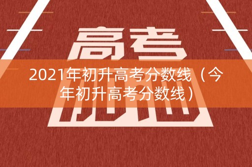 2021年初升高考分数线（今年初升高考分数线）