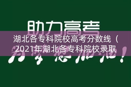 湖北各专科院校高考分数线(2021年湖北各专科院校录取分数线) 湖北各专科院校高考分数线(2021年湖北各专科院校录取分数线)