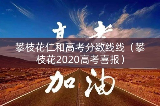 攀枝花仁和高考分数线线（攀枝花2020高考喜报）