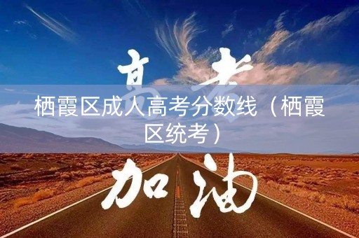 栖霞区成人高考分数线（栖霞区统考）