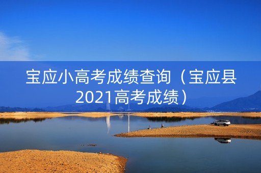 宝应小高考成绩查询（宝应县2021高考成绩）