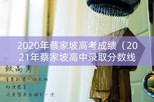 2020年蔡家坡高考成绩（2021年蔡家坡高中录取分数线）