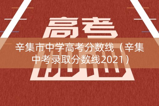 辛集市中学高考分数线（辛集中考录取分数线2021）