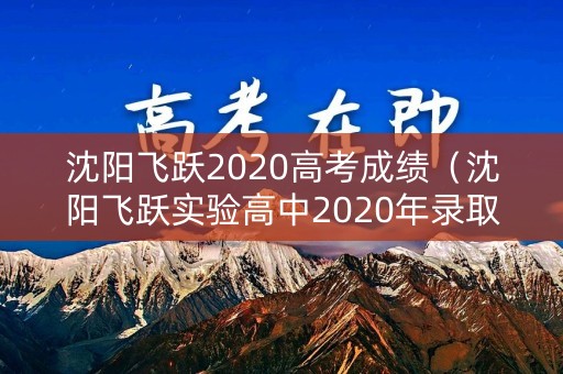 沈阳飞跃2020高考成绩（沈阳飞跃实验高中2020年录取分数线）