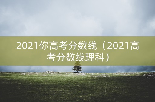 2021你高考分数线（2021高考分数线理科）