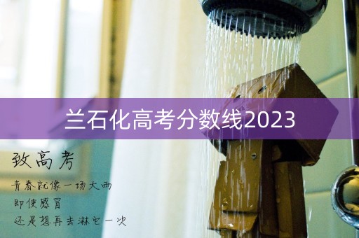 兰石化高考分数线2023