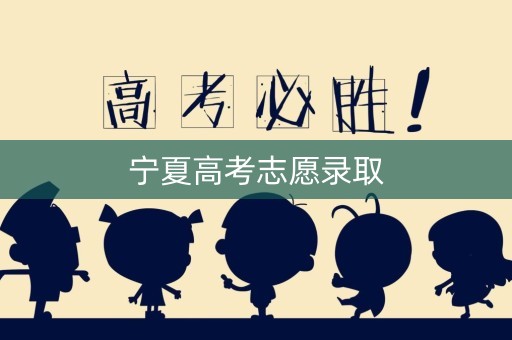 宁夏高考志愿录取