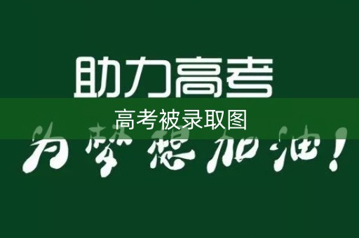 高考被录取图