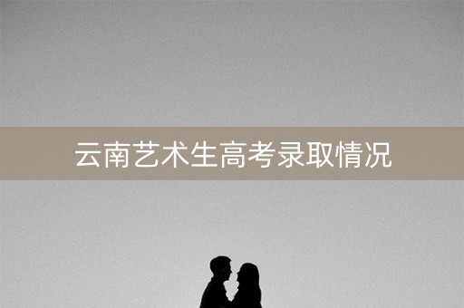 云南艺术生高考录取情况 云南艺术生高考录取情况