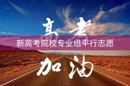 新高考院校专业组平行志愿 新高考院校专业组平行志愿