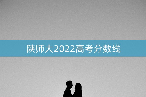 陕师大2022高考分数线